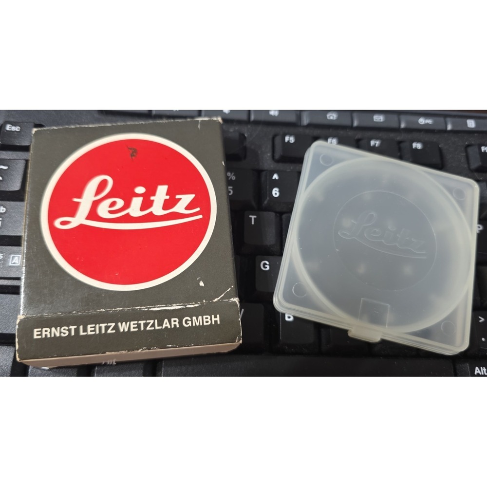 Leica Leitz E55 UVa Filter 13373 Germany Original Box and Case 55mm - no lens